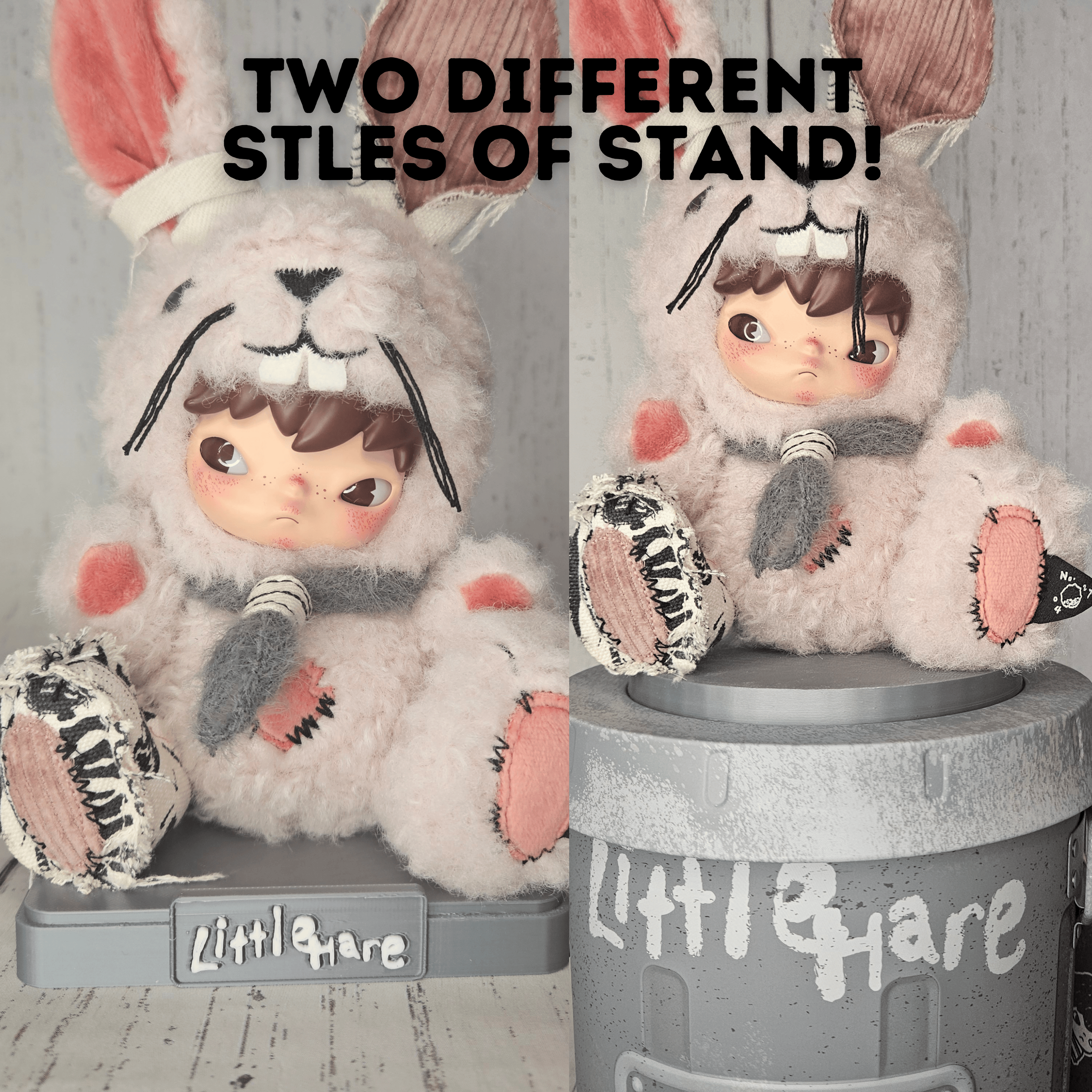 Hirono Little Hare Stands