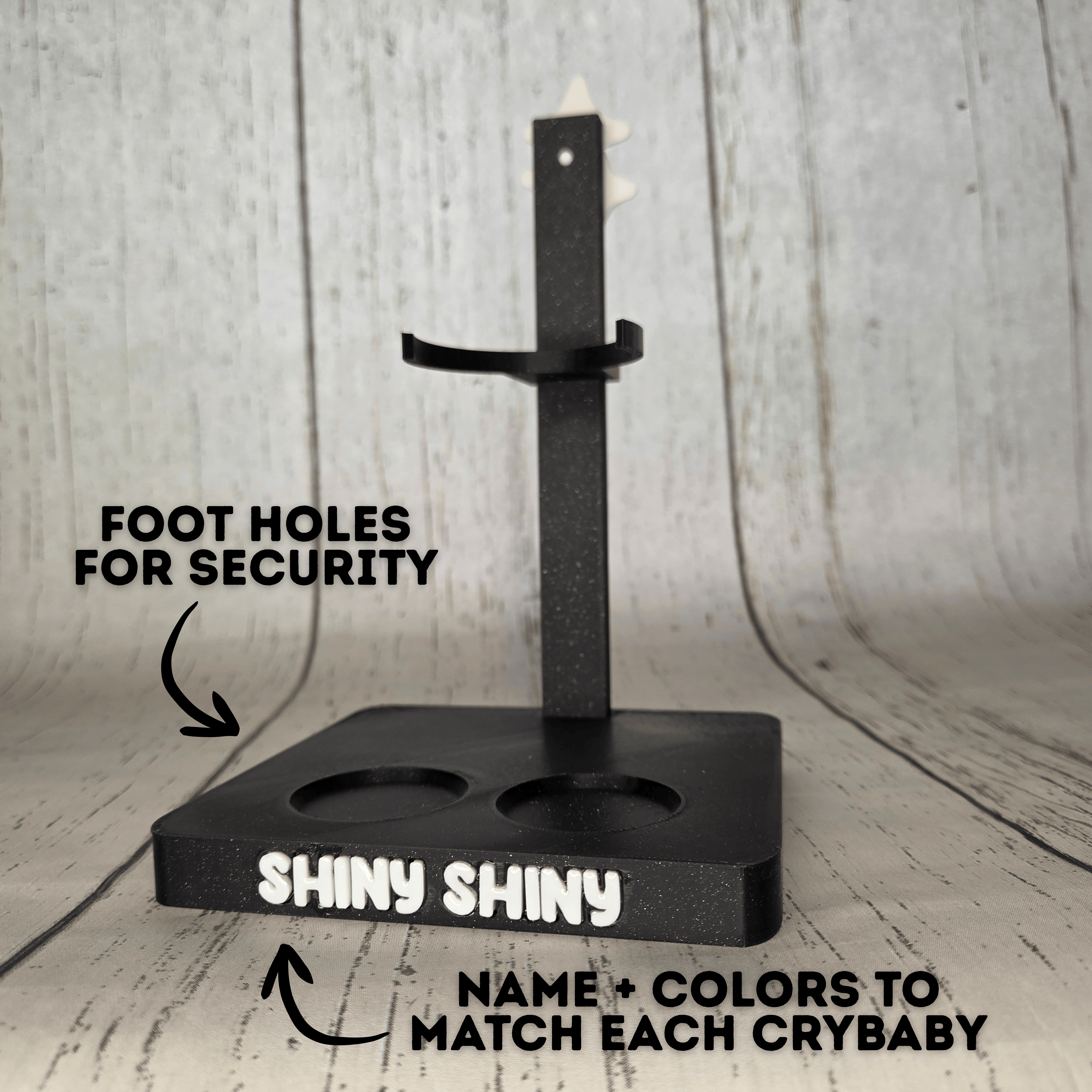 12in/30cm Medium Crybaby Stands