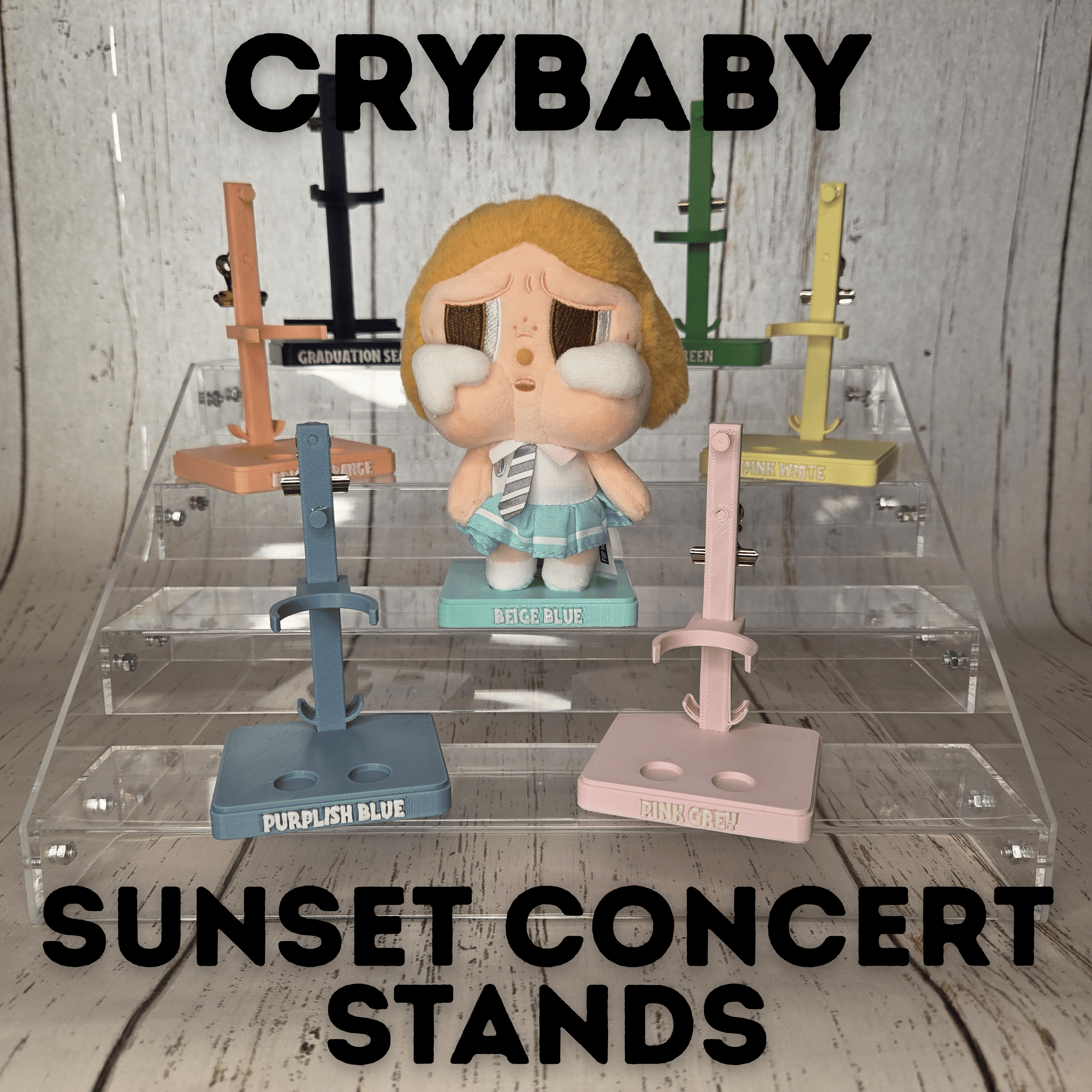 Crybaby Sunset Concert Stands