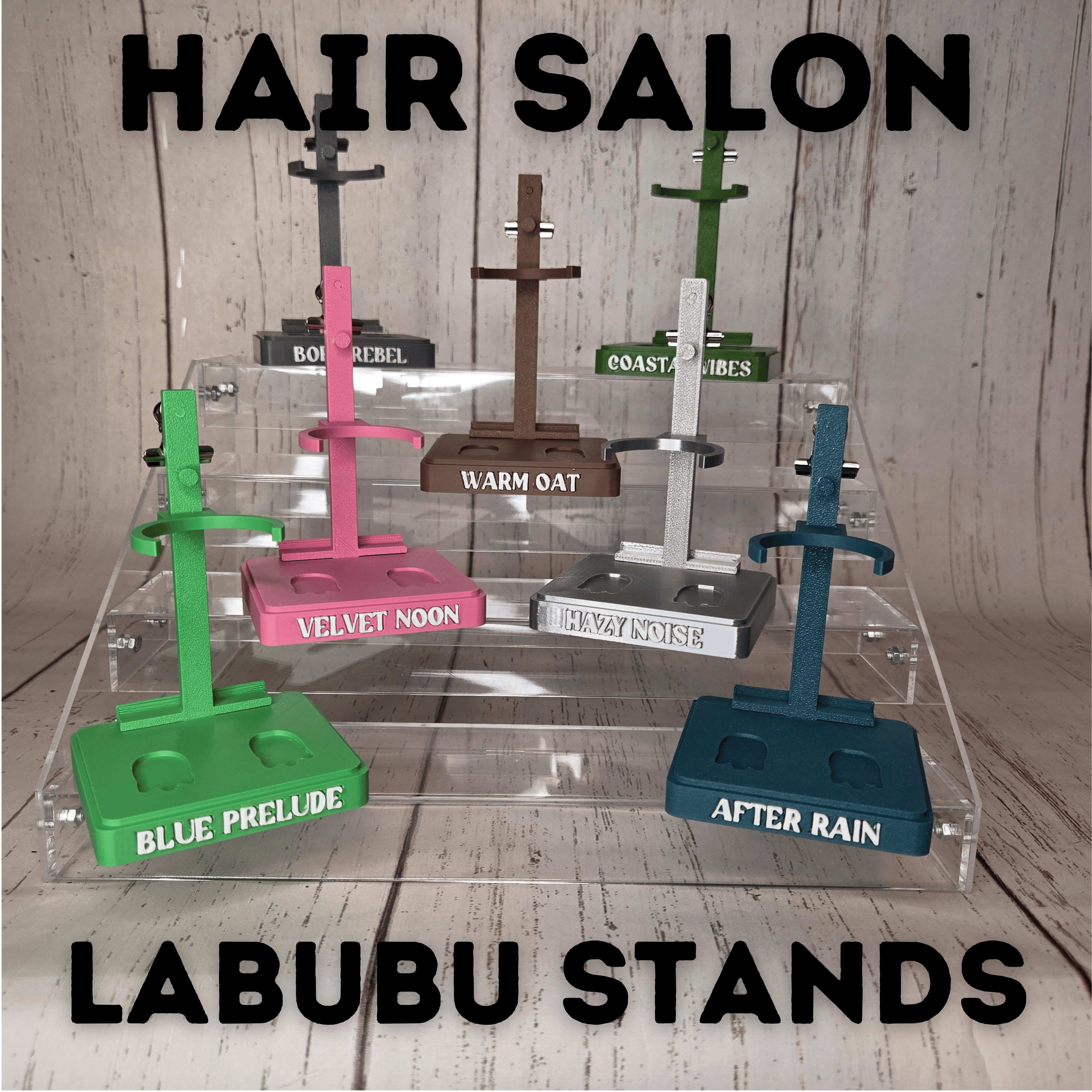 Labubu Hair Salon Series Stands