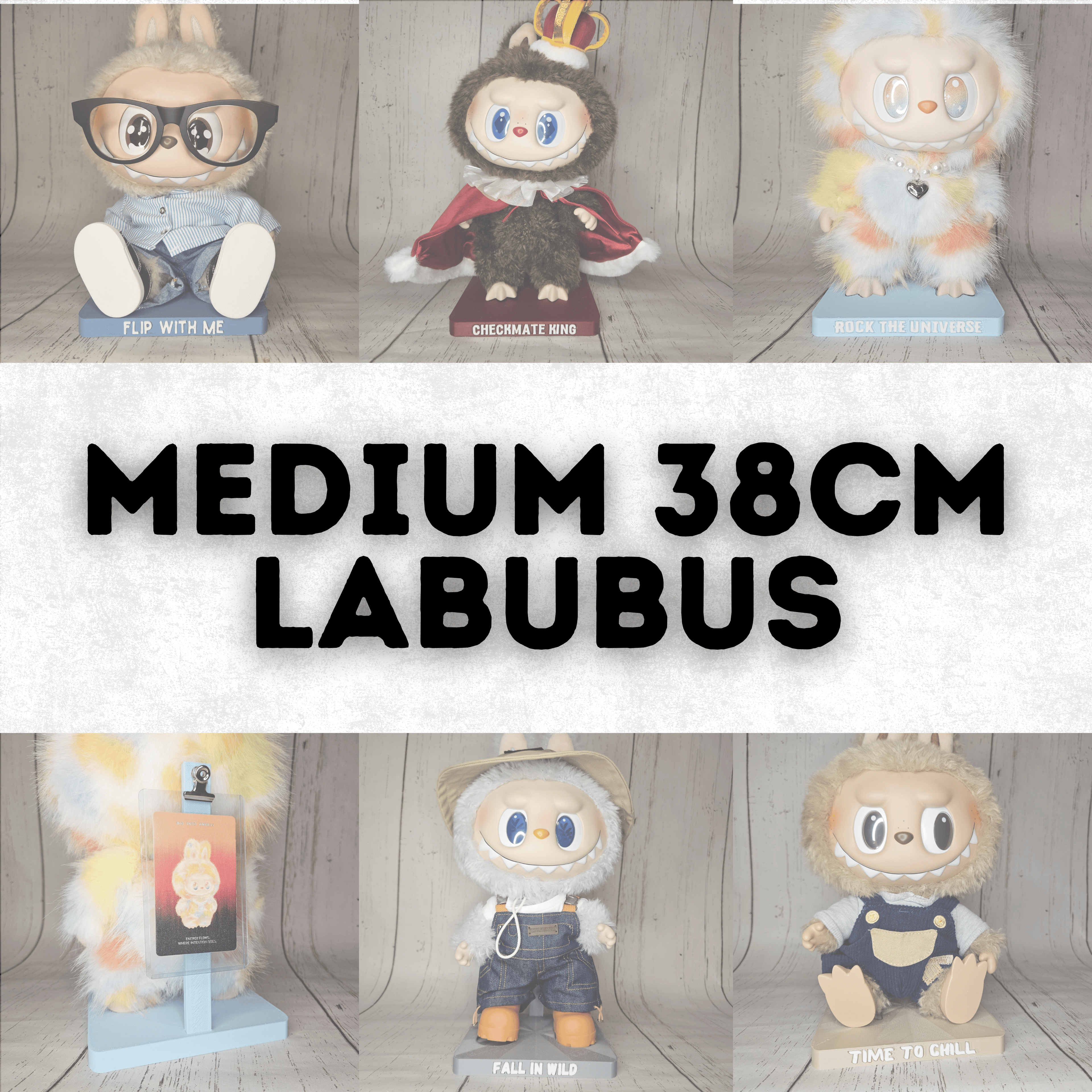 Medium (38cm) Labubu Stands