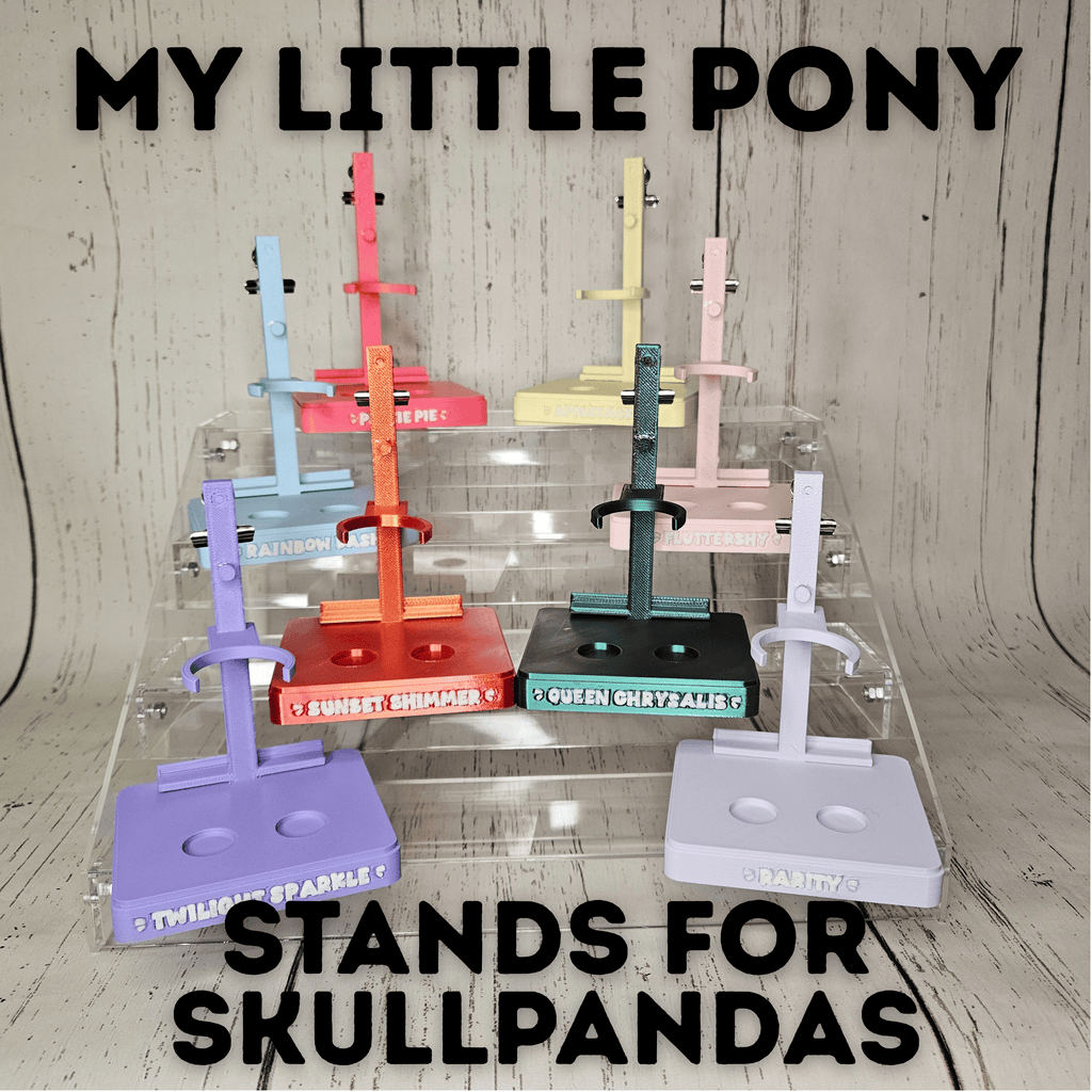 My Little Pony Skullpanda Stands
