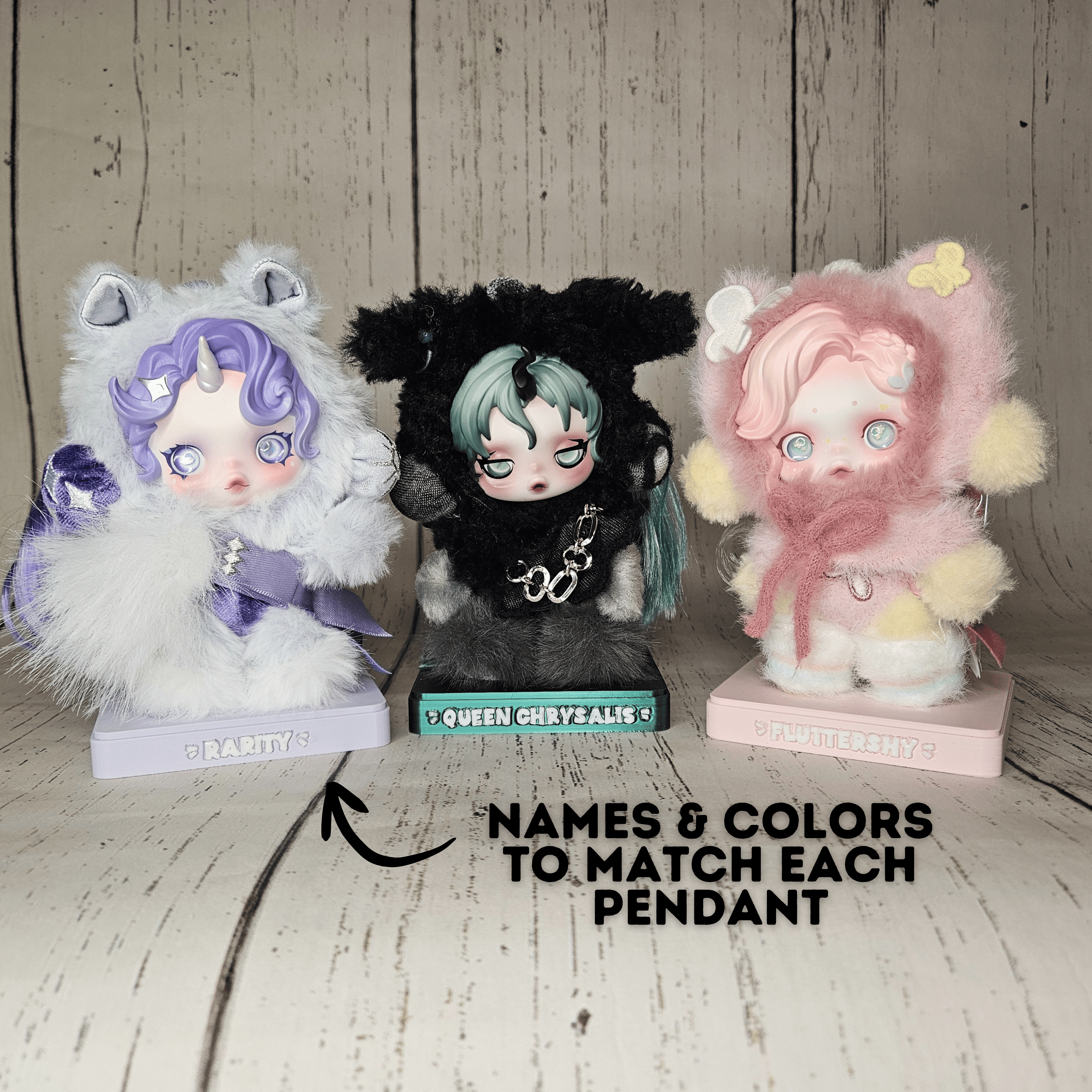 My Little Pony Skullpanda Stands