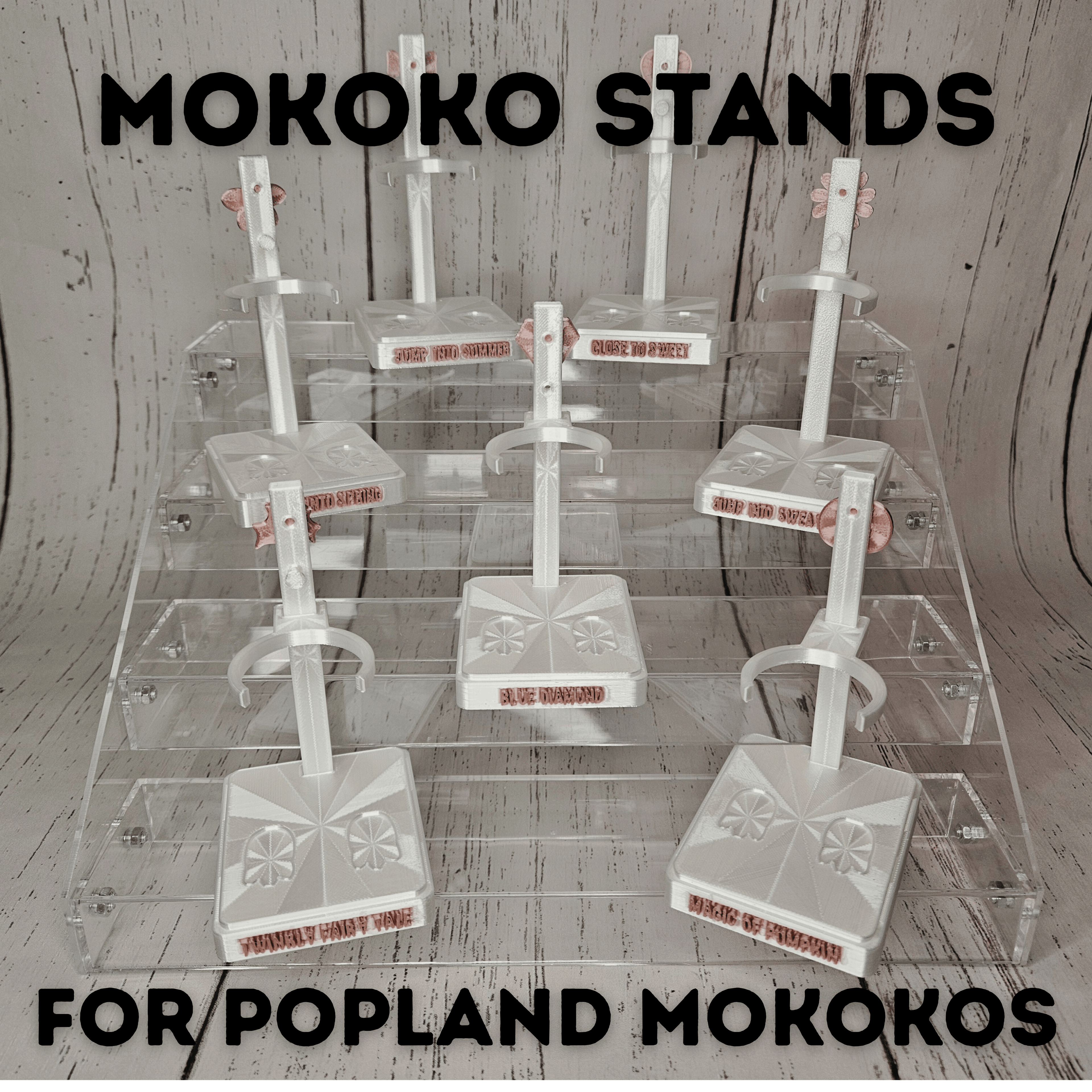 Mokoko Stands (Regular 17cm Size)