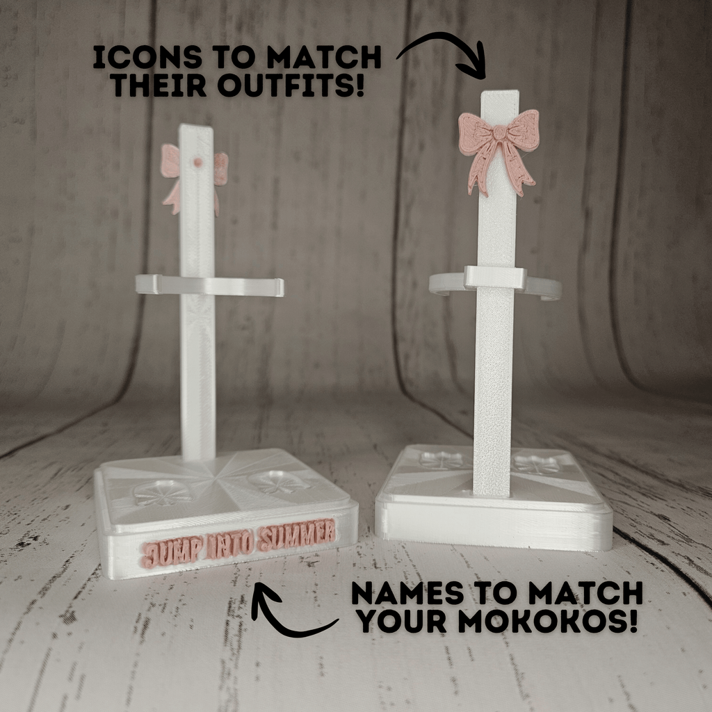 Mokoko Stands (Regular 17cm Size)