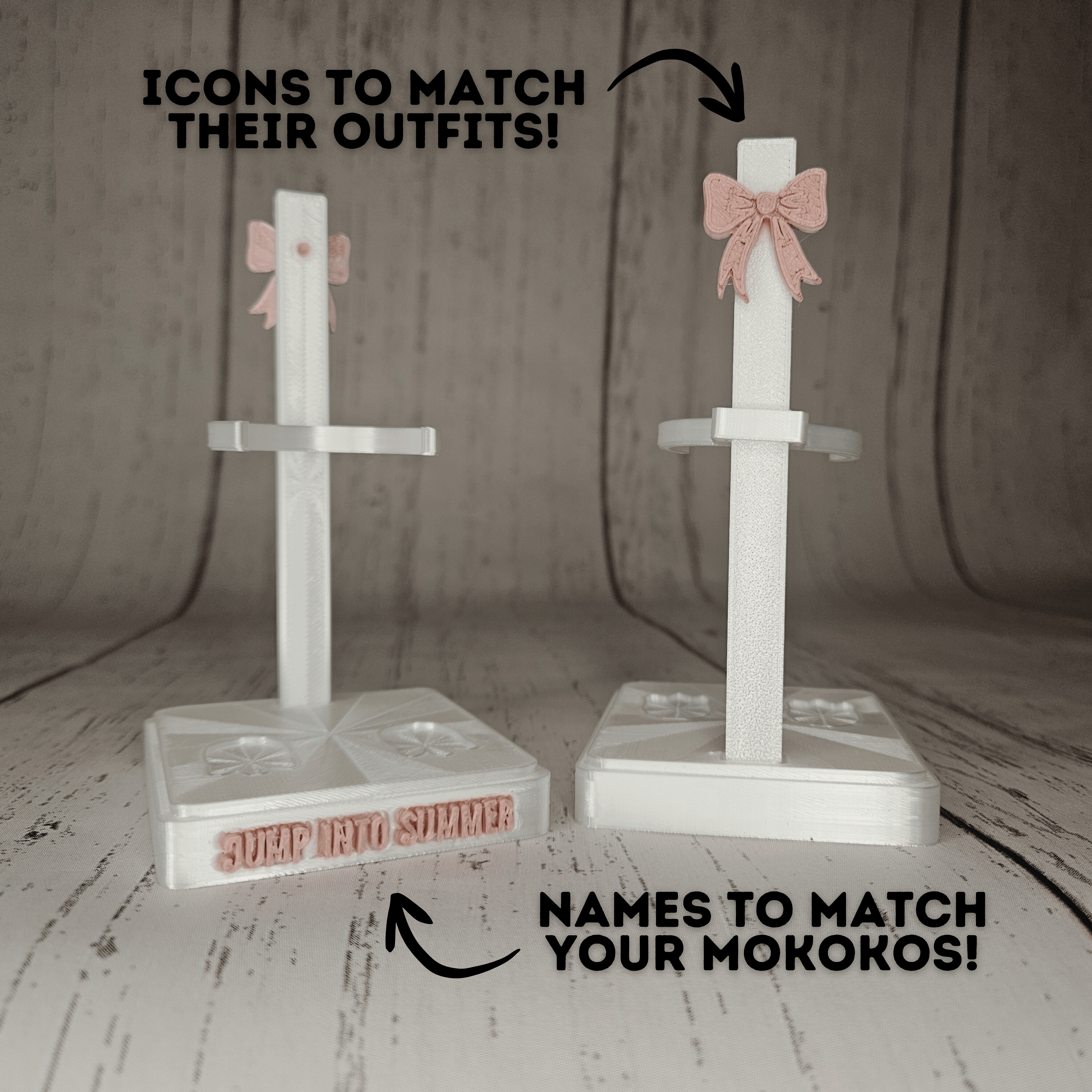 Mokoko Stands (Regular 17cm Size)