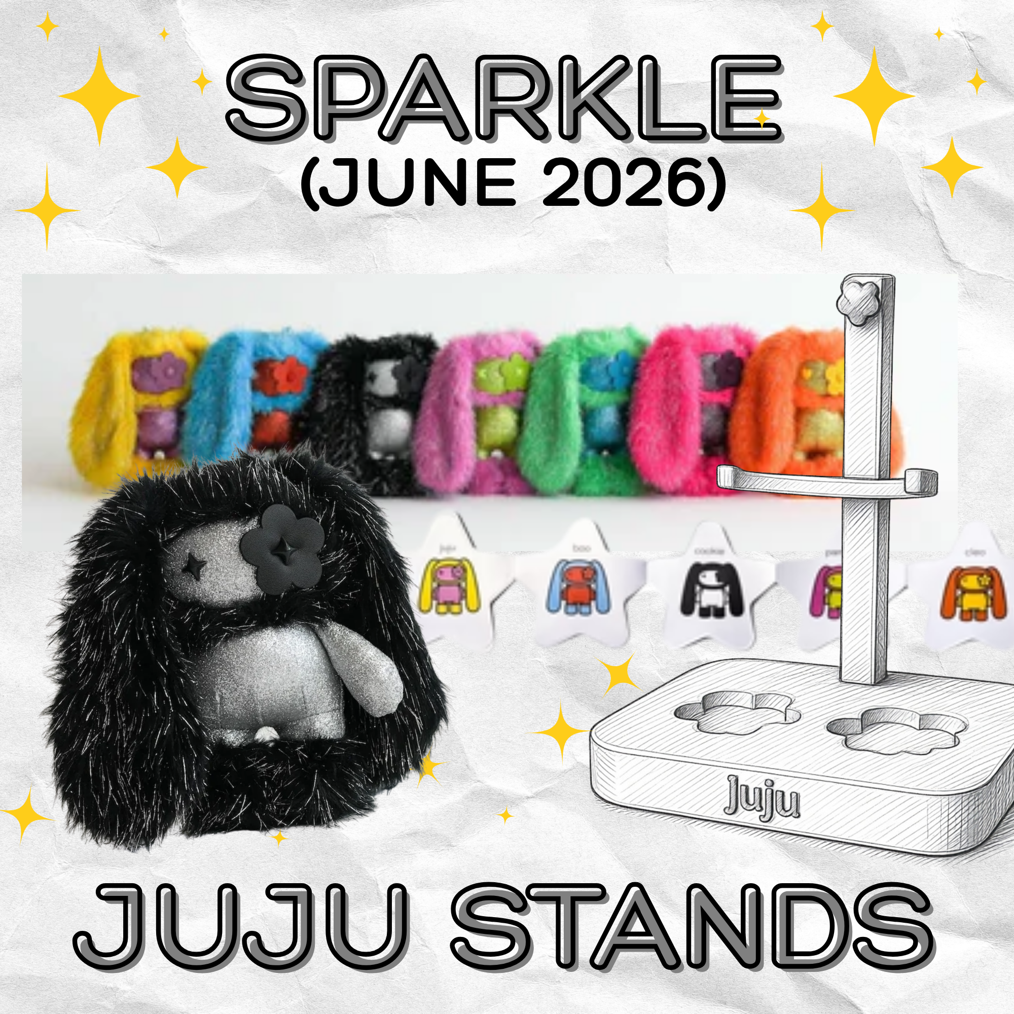 Juju Stands - Sparkle Collection (June '26)