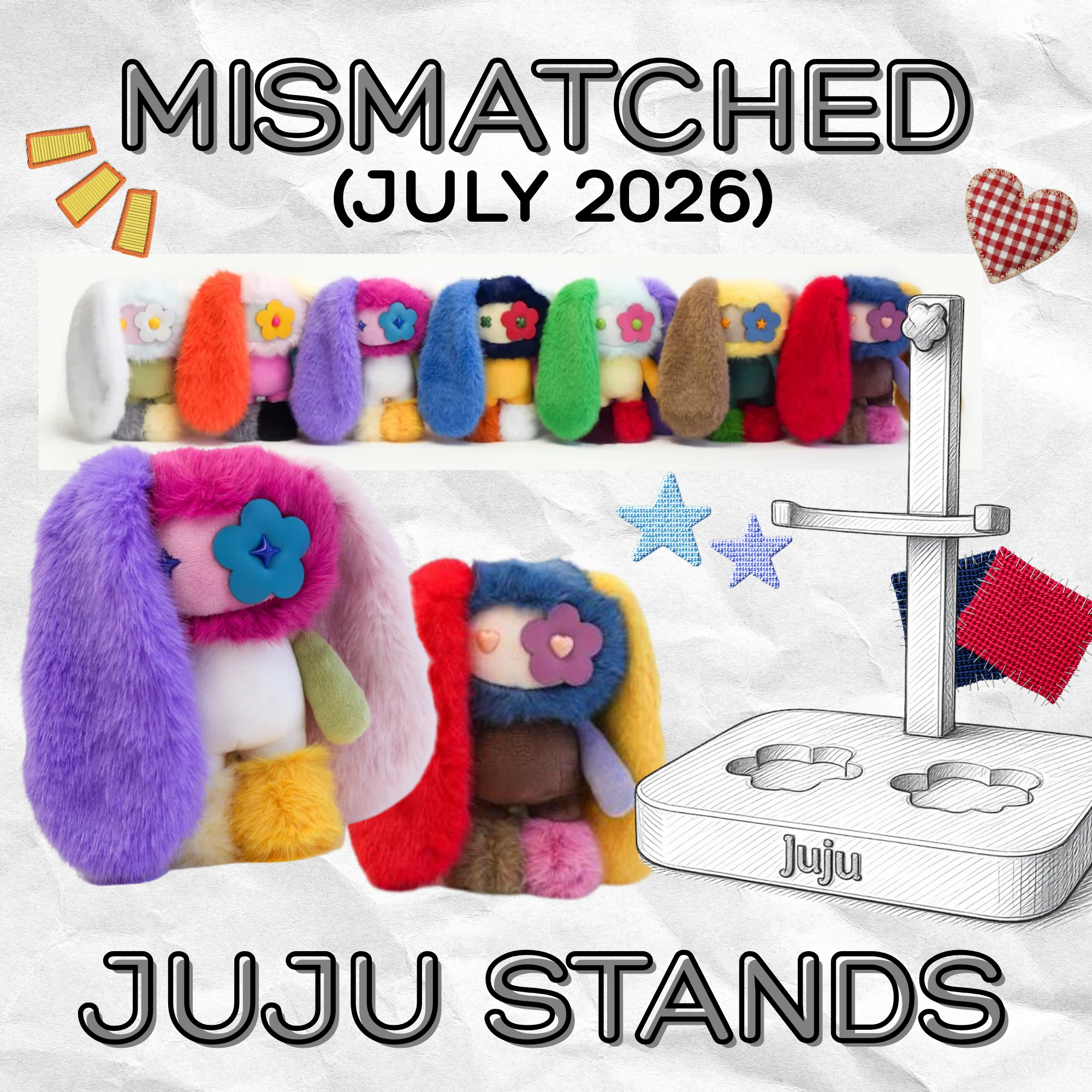 Juju Stands - Mismatched Collection (July '26)